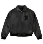 Avirex Limited Edition Icon Croc Leather Jacket - Image 6