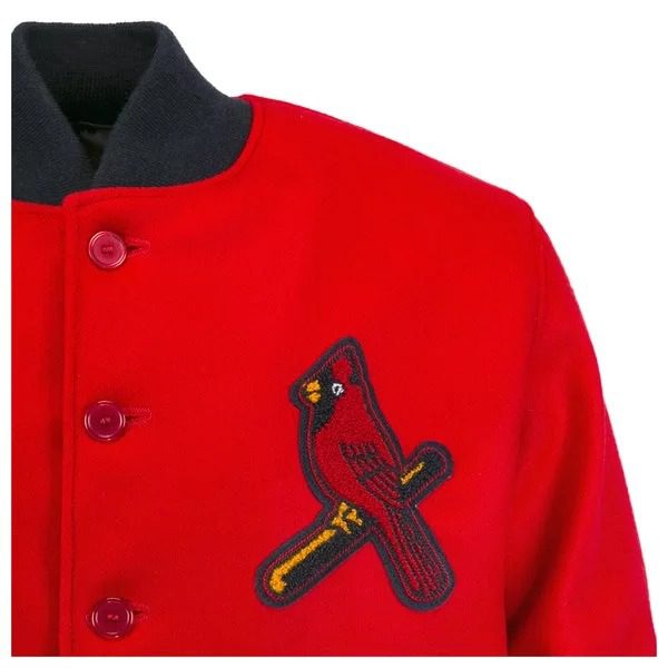 Mitchell & Ness, Jackets & Coats, Mitchell Ness 942 St Louis Cardinals  Wool Coat
