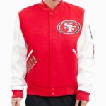 SAN FRANCISCO 49ERS CLASSIC WOOL VARSITY JACKET