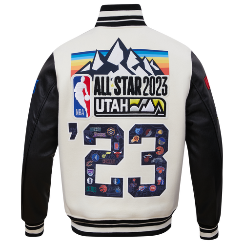 NBA All-Star Wool & Leather Varsity Jacket - TGL