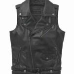 Harley Davidson Motorcycle Biker Women’s Pierce Leather Vest