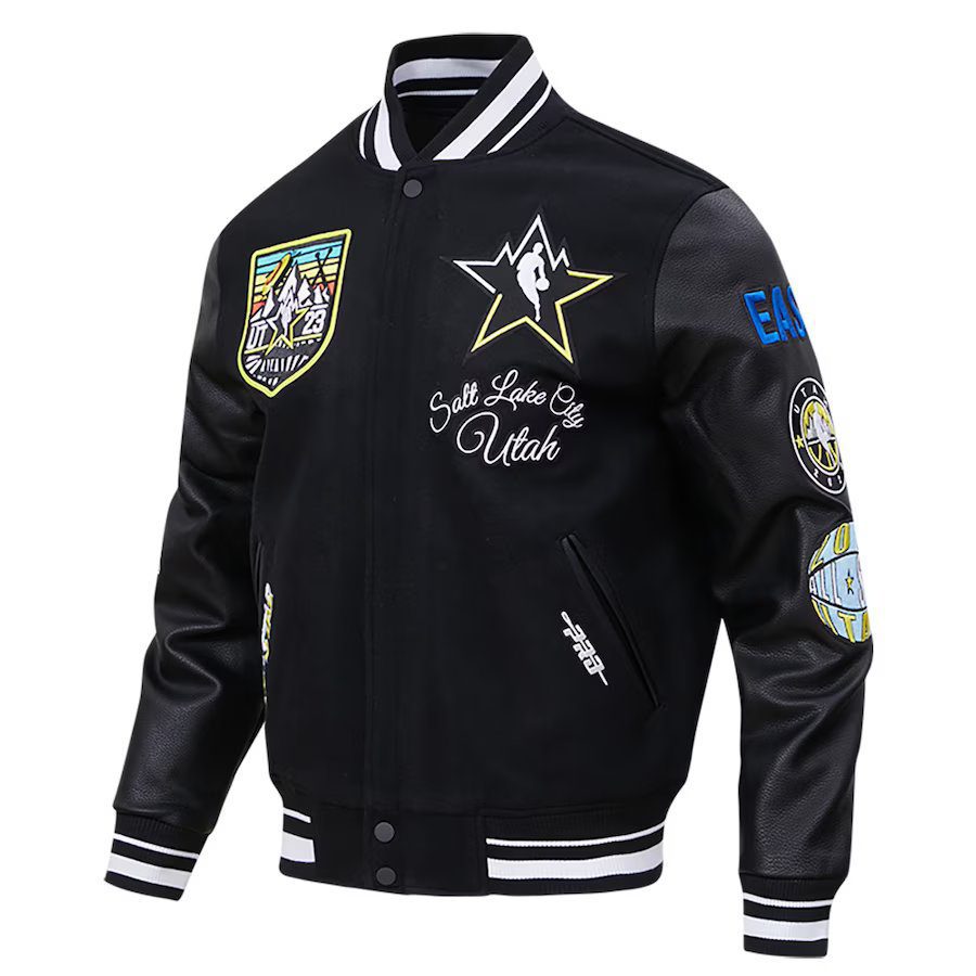 NBA All Star Varsity Jacket  Nba All Star Letterman Jacket