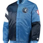 75th Anniversary Leader Minnesota Timberwolves Color Block Jacket