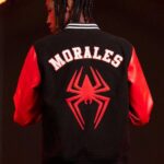 Miles Morales Spider-Verse Inspired Varsity Jacket