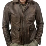 Indiana Jones Harrison Ford Inspired Leather Jacket