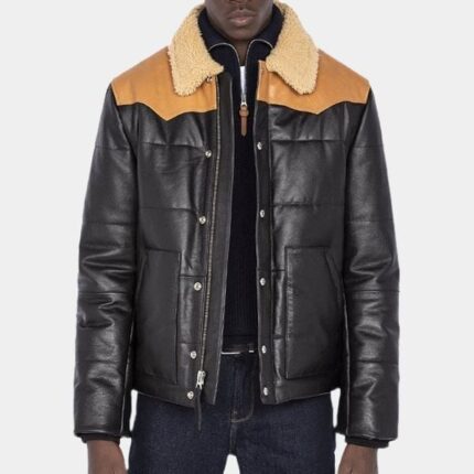 Zyppo Western Puffer Jacket | Trendy Leather Jackets