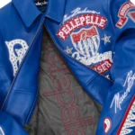 Pelle Pelle Men Marc Buchanan American Bruiser Plush Black Leather Jacket - Image 17