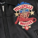 Pelle Pelle Men Marc Buchanan American Bruiser Plush Black Leather Jacket - Image 20
