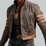 X – Men Origins Wolverine Leather Jacket - Image 6