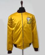 Kenosha Kickere Home Alone Yellow Golden Satin Jacket