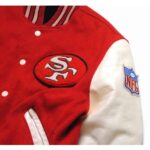 49ers SF Super Bowl Letterman Jacket - Image 3