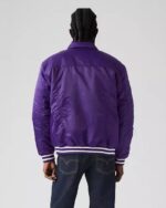 Los Angeles Lakers Silver Tab Trucker Jacket - Image 2