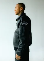 FLY GEENIUS X VANSON | BOMBER JACKET | BROOKLYN - BLACK - Image 2